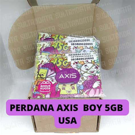 Jual PERDANA AXIS 6BOY Shopee Indonesia