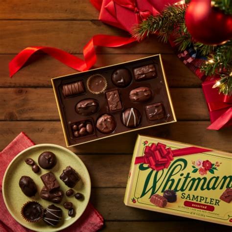 WHITMAN S SAMPLER Christmas Assorted Milk Dark Chocolate Gift Box 10