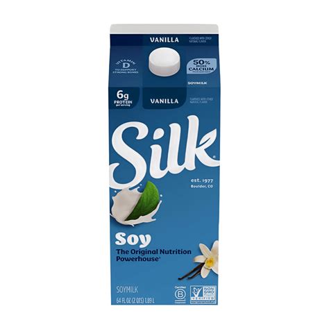 Silk Vanilla Soymilk Milk Pick