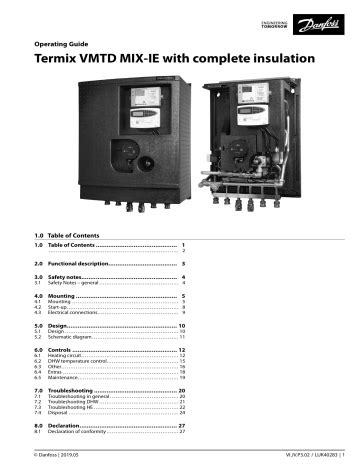 Danfoss Termix Vmtd Mix Ie Fi Ie Operating Guide Manualzz