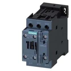 Sırıus Kontaktör Dc 24V Bobinli 3P 12A 5 5 Kw 1No 1Nc Kontaktör SIEMENS