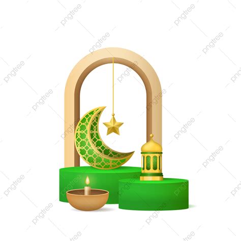 3d Ramadan Mosque Gate Png Vector Psd And Clipart With Transparent