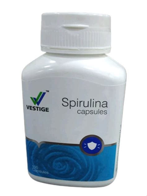 Vestige Spirulina Capsules At Rs Bottle Natural Spirulina Tablet