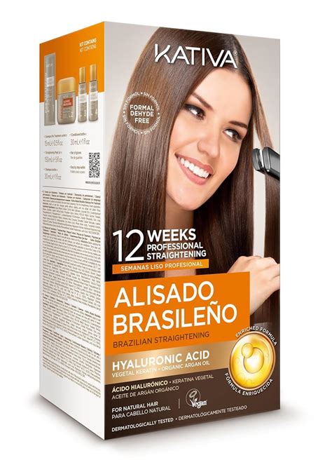 Buy Kativa Brazilian Straightening Kit Weeks Of Home Use