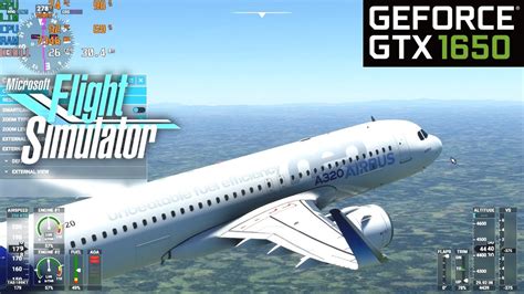 Microsoft Flight Simulator Ultra Settings Gtx 1650 I5 9300h Lenovo Legion Y540 Youtube