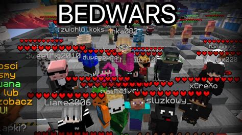 Minecraft Bedwars Pierwszy Filmik Na Kanale Gramy Bedwars Youtube