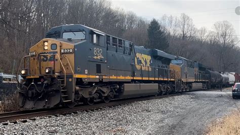 CSX Mixed Freight Mount Airy MD 12 4 23 Railroads Trains Csxt Csx