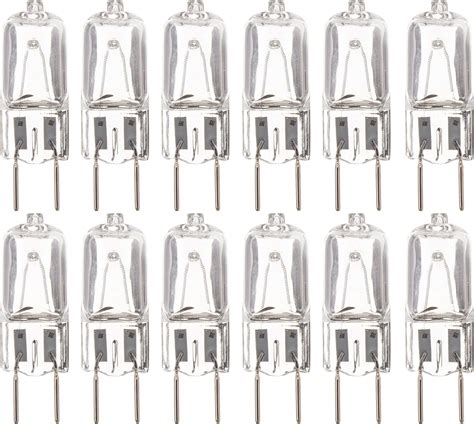 Anyray® 12 Pack 35 Watt 35w G8 120v T4 Halogen Light Bulbs 35watt Gy8