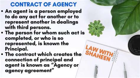 Contract Of Agency Definition Essentials Tullio Corradini