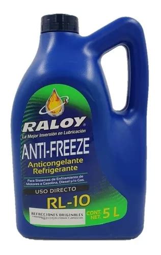 Anticongelante Verde Premezclado Raloy Rl Garrafa L Mercadolibre