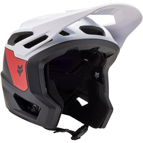 Fox Dropframe Pro Helmet Nyf Black White Bike