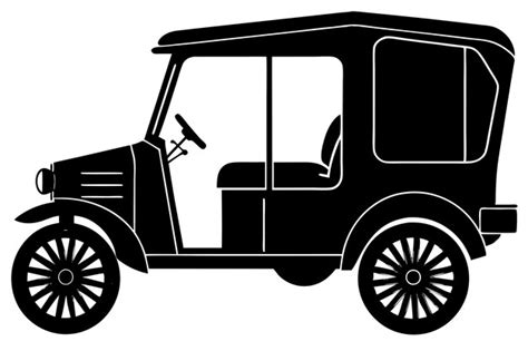 Auto Rickshaw Silhouette Vector Premium Ai Generated Vector