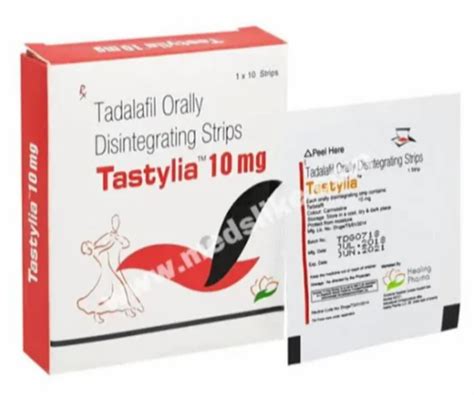 Tastylia Oral Disintegrating Strip At Rs 180 Stripe Tadalafil Tablets