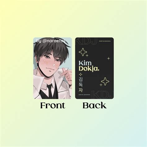 Orv PHOTOCARD HOLOGRAM Omniscient READER S VIEWPOINT Shopee Malaysia