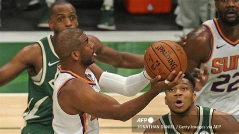 Hasil Final Nba Suns Vs Bucks Milwaukee Bucks Unggul Tipis Atas