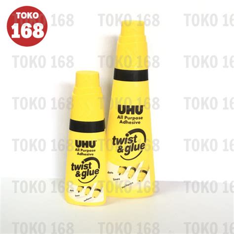 Jual UHU Twist Glue Lem Cair Lem Kertas All Purpose Glue 35ml 90ml