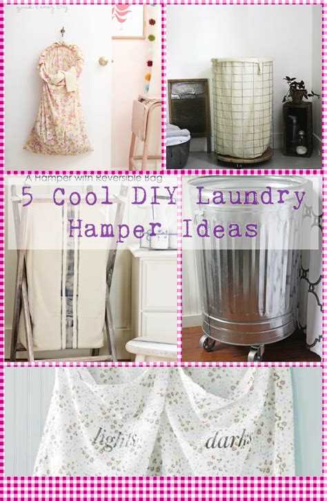 5 Cool DIY Laundry Hamper Ideas - Fabulessly Frugal