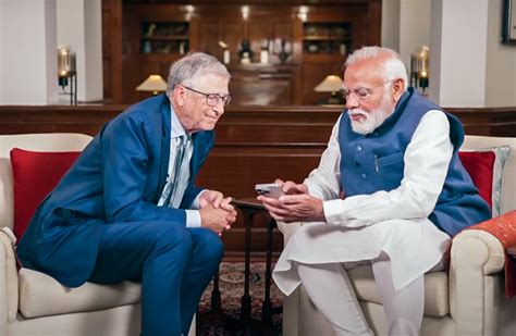 Bill Gates Congratulates Narendra Modi Following Lok Sabha Win Latter