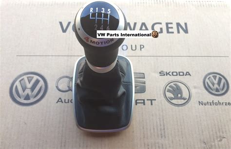 VW Golf MK4 R32 4Motion Gear Knob And Leather Gaiter Genuine Rare OEM