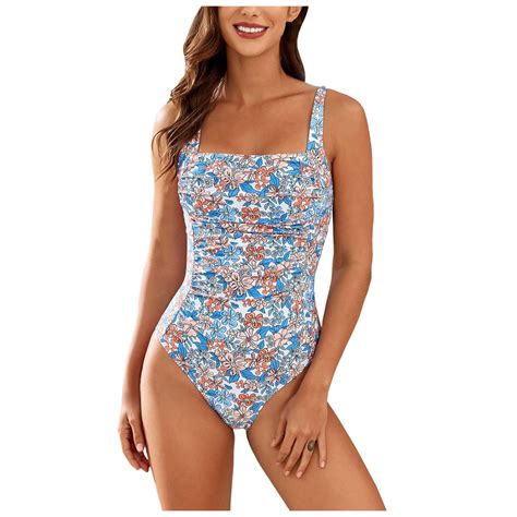 One Piece Swimsuit for Women Tummy Control Bathing Suit Full Coverage