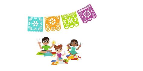 Make A Papel Picado Flag Activity Girl Scout Dreamlab Denver 6