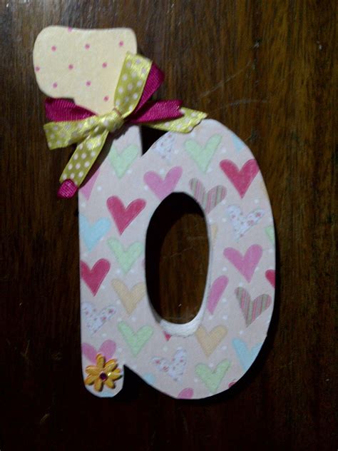 Lucky Girl: DIY - Decorate Wooden Letters