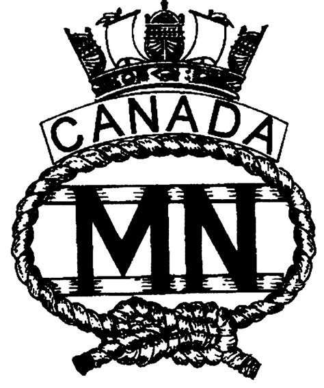 Badge of the Canadian Merchant Navy | When World War II Came to Bell ...