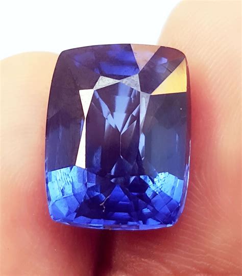 Natural Tanzanite Loose Gemstone 875 Ct Certified With Free Etsy