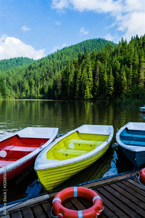 Red Lake Also Known As Lake Ghilcoş Or The Killer Lake Is A Natural