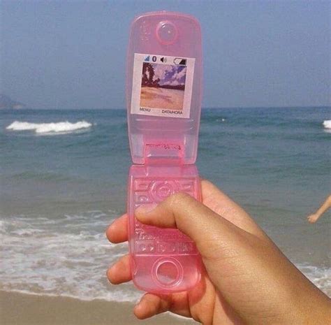 90s Flip Phone Pink Kassandra Gerard