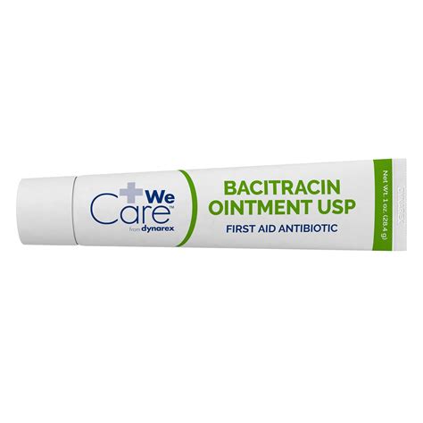 Dynarex Bacitracin Topical Ointment Usp First Response Wound Care