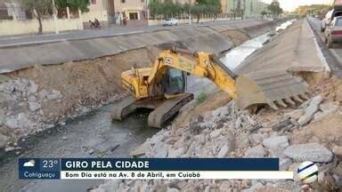 Bom Dia Mt Obras No C Rrego Man Pinto Na Av De Abril S O