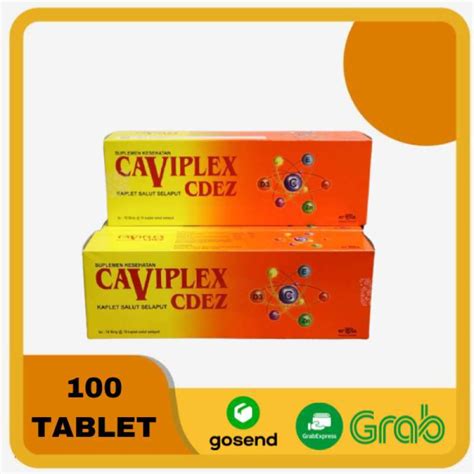 Promo Caviplex Cdez Strip Box Di Seller Suplemenvitamin Kota