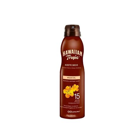 Aceite Seco SPF15 Con Aceite De Argan Hawaiian Tropic 170g Punto Farma