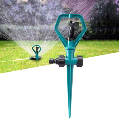 Garden Sprinkler 360 Degree Rotating Lawn Sprinkler System Automatic Grass Watering Spray