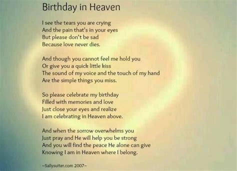 Happy Birthday Quotes And Images To Someone In Heaven