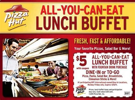 Pizza Hut All You Can Eat Buffet Price