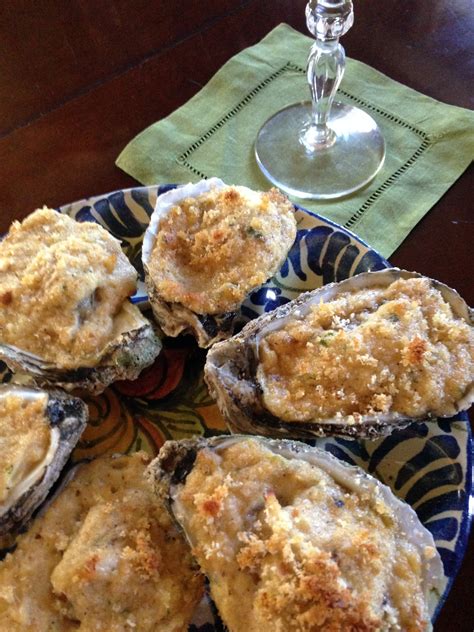 Baked Oysters On The Half Shell With Crab Big T Coastal Provisions