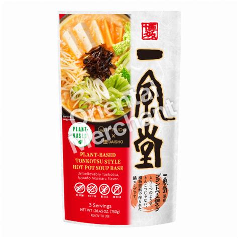 Daisho Ippudo Plant Based Tonkotsu Style Hot Pot Sauce Base 750g Oriental Merchant