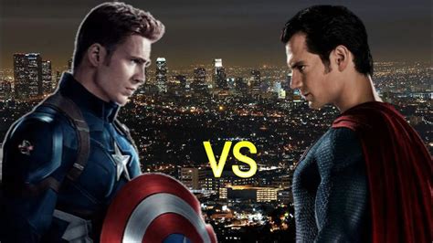 Captain América vs superman | Battle Arena Amino Amino