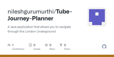 Github Nileshgurumurthitube Journey Planner A Java Application That