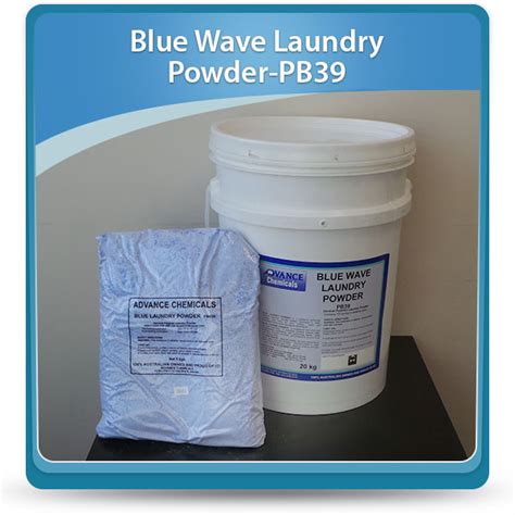 Blue Blue Wave Laundry Powder Advance Chemicals