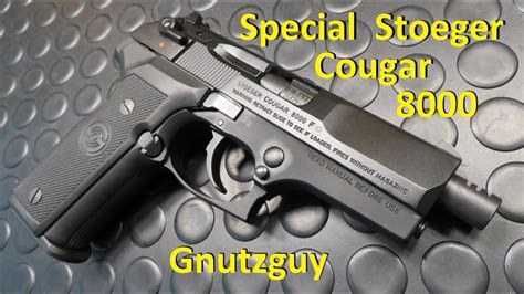 Special Stoeger Cougar Beretta Pistol With Compensator Review