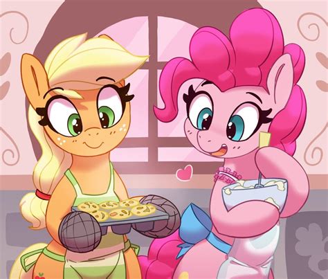 Applejack Эпплджек Pinkie Pie Пинки Пай Mane 6 Mlp Art