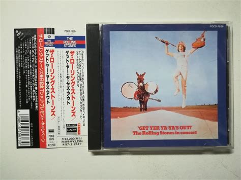 やや傷や汚れあり帯付CDThe Rolling Stones Get Yer Ya Ya s Out 1970年 1995年日本