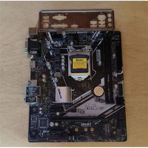 Jual Mobo Motherboad Asrock B M Hdv Lga Gen Gen Shopee