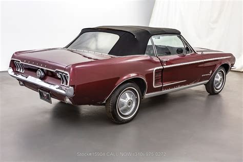 1967 Ford Mustang Convertible Stock 15904 For More Info