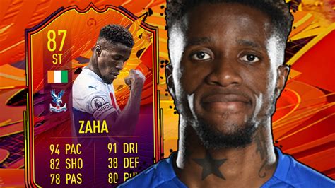 Fifa 21 Headliner Zaha 87 Player Review Youtube