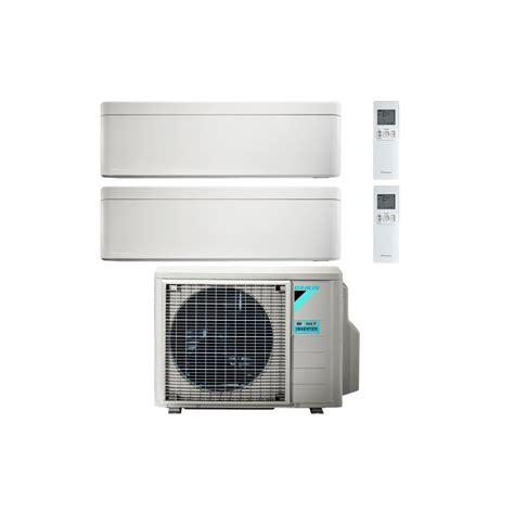 Condizionatore Daikin Stylish Bianco Dual Split 900012000 Btu Inve