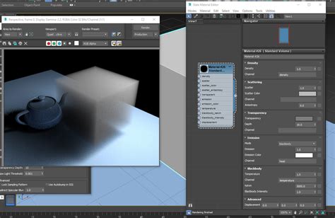 Arnold For Ds Max Render Objects As Volumes Volume Shading Oded